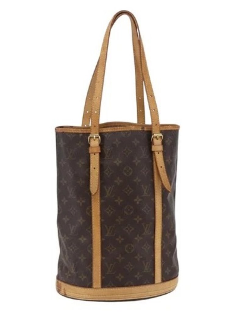 Louis Vuitton Monogram Bucket Gm Shoulder Bag M42236 Lv Auth 145314